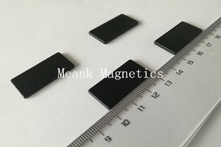 ブラックエポキシコーティング長方形ネオジム磁石ブロック